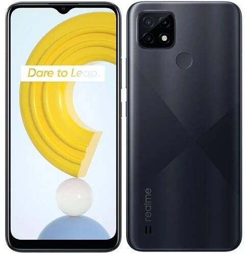 Mobilní telefon realme C21 3GB/32GB (RMX3201BK3) černý