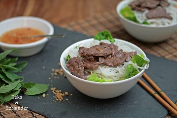Bun Bo Nam Bo vietnamesischer Rindfleischsalat 4