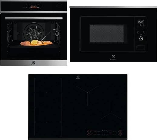ELECTROLUX 800 EOB8S39WX + ELECTROLUX 600 EIV85453 + ELECTROLUX 300 LMS2203EMX