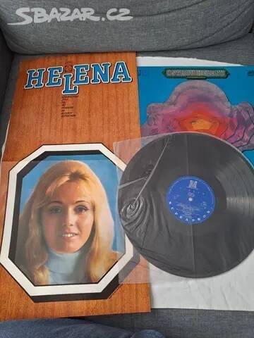 Lp deska Helena Vondráčková - Ostrov + plakát