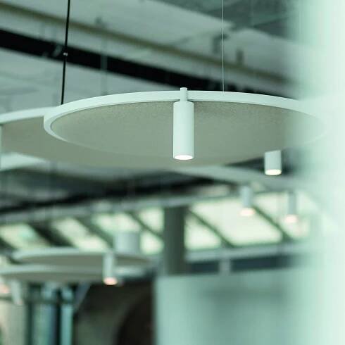 Soliscape | Human-Centric Lighting and Acoustic System by UNS and Delta Light