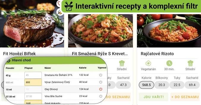 Chytré recepty NaGram přesně