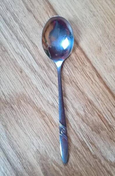 Retro příborová velká lžíce Rostex Stainless, 70.-80.léta, sběratelská - Starožitnosti
