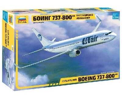 Zvezda Model Kit letadlo 7019 - Boeing 737-800 (1:144)
