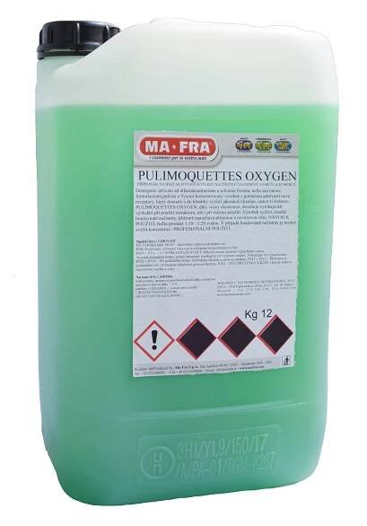 Pulimoquettes oxygen čištění čalounění a koberců 12 kg od 1 987 Kč - Heureka.cz