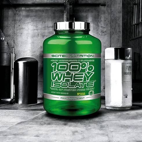 ⚡ 100% Whey Isolate - 2000g - SCITEC - Cena, dávkování, recenze - obchod MusclePower