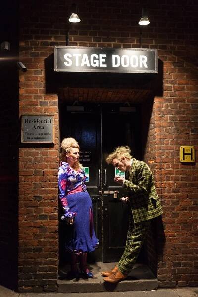 Paul Kaye with Josie Walker