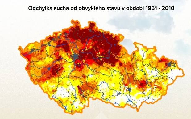 Rozsah zasažení půdy extrémním suchem se snížil ze 48 na 21 procent - Naše voda