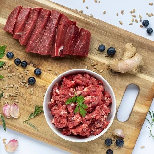 Krmení BARF - krmení syrovou stravou - BiBi FOOD