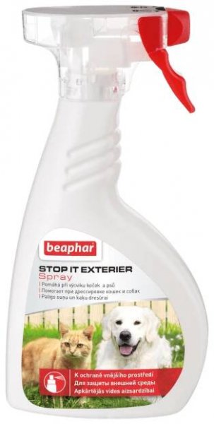 Odpuzovače Výcvikový sprej Beaphar Stop It Exterier 400 ml