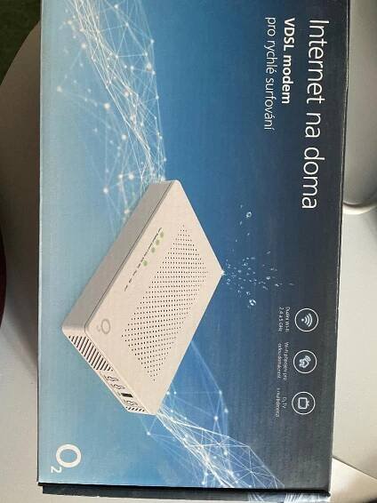 O2 Internetový router (ZTE H267A)