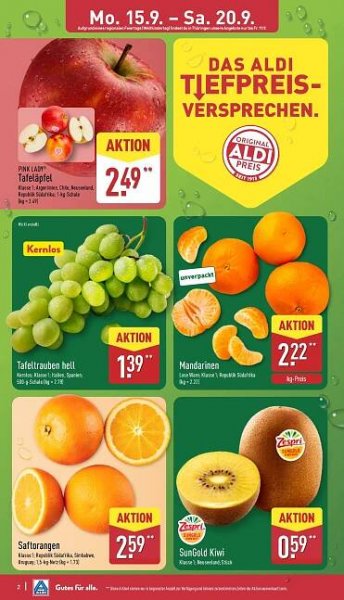Leták Aldi Nord Prospekt, Německo - strana 2