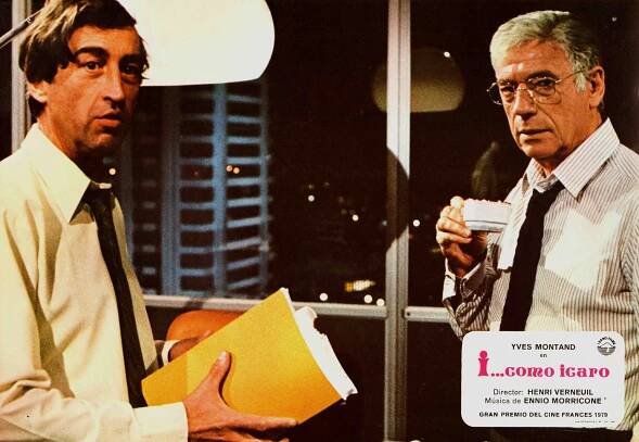 I jako Ikaros - Fotosky - Pierre Vernier, Yves Montand