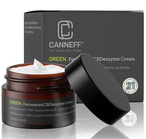 CANNEFF® GREEN: Fermentovaný CBDenzyme krém - MeziŽenami.cz