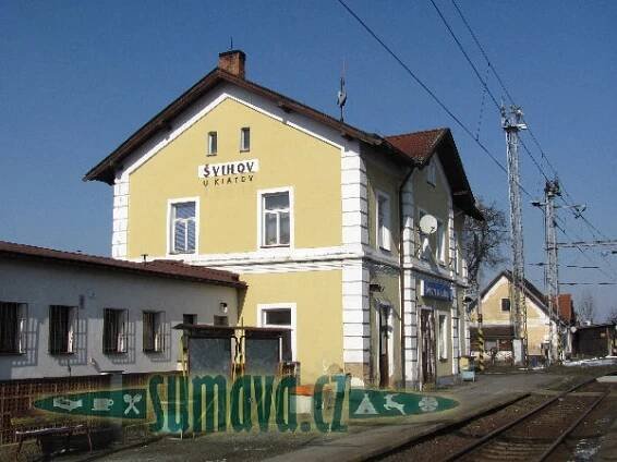 Šumavský rozcestník: nádraží Švihov