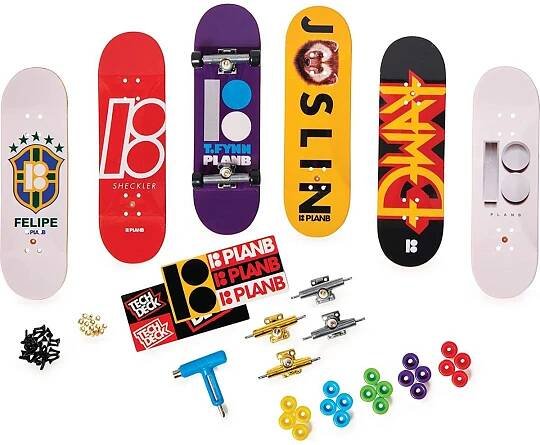 Tech Deck Skateshop 6 ks s příslušenstvím I Planb