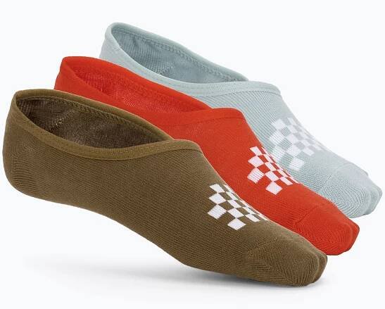 Dámské ponožky Vans Classic Canoodle 3 páry racing red