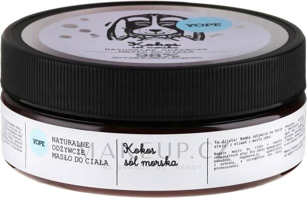Yope Coconut & Sea salt Body Butter - Olej na tělo Kokos a mořská sůl