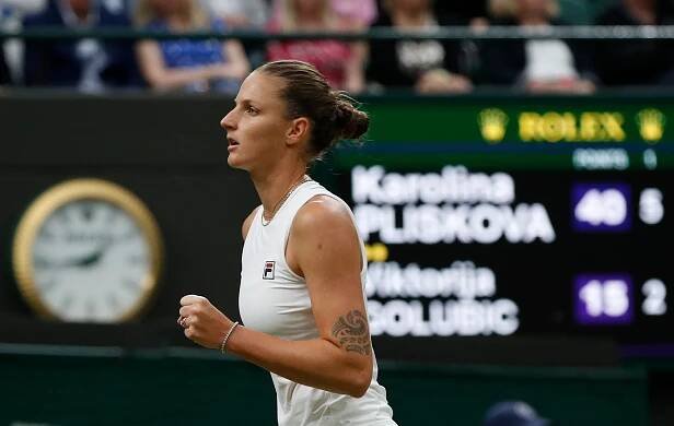Jízda Plíškové ve Wimbledonu pokračuje, Muchová na semifinále nedosáhla