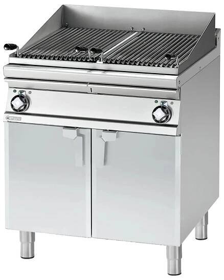 Vodní gril elektrický ohřev nepřímý dvojitý 2x 38x52 s podestavbou 400 V 