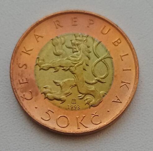 Mince 50 Kč 1993