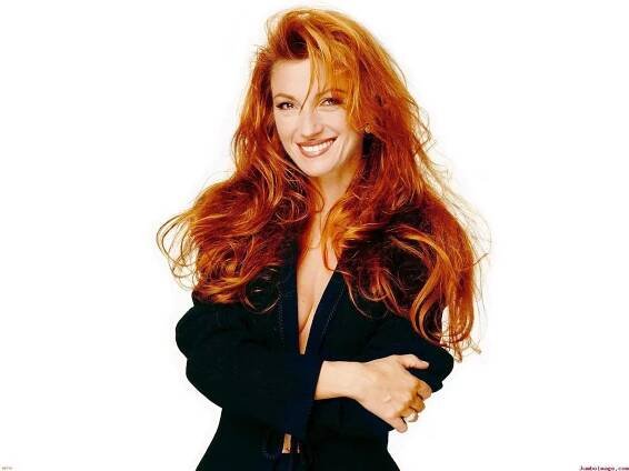 "Jane Seymour, The Iconic Redhead Beauty" Wallpaper