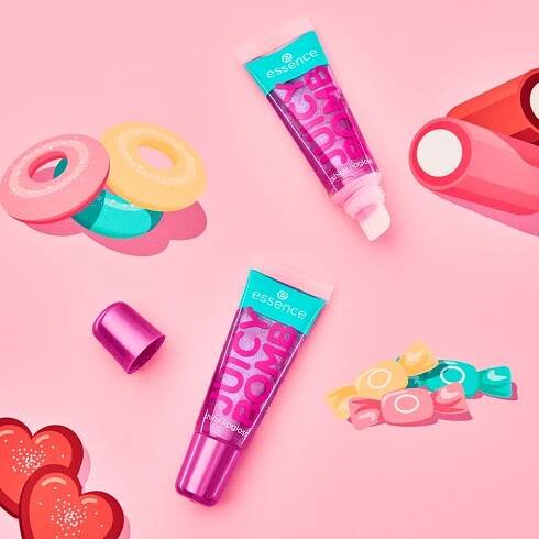 essence Juicy Bomb dárková sada na rty Sweet & Glossy!