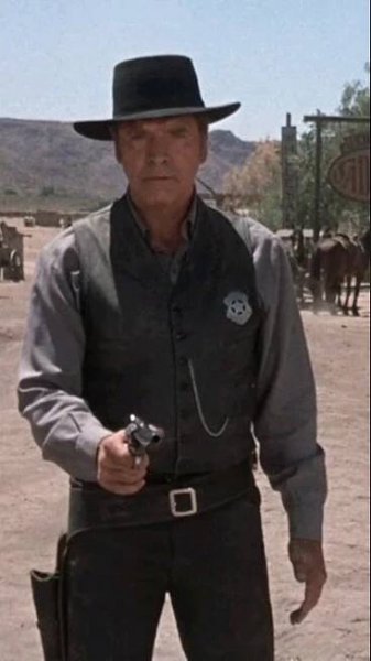 Burt Lancaster. Lee J. Cobb. Lawman (1971).Michael Winner