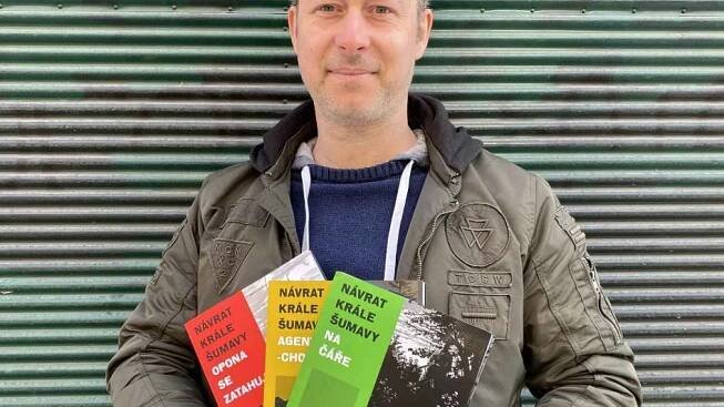 Ondřej Kavalír, autor komiksové trilogie Návrat Krále Šumavy