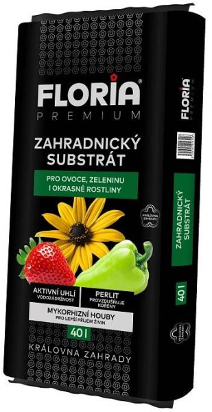 FLORIA PREMIUM Substrát ZAHRADNICKÝ 40 l