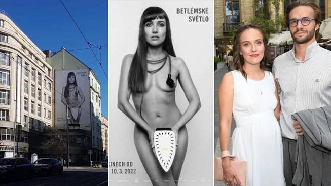 Nahá bohyně s žehličkou Tereza Ramba na billboardu: Překvapivá reakce manžela!