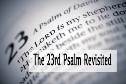 The 23rd Psalm Revisited - Unity of Sarasota