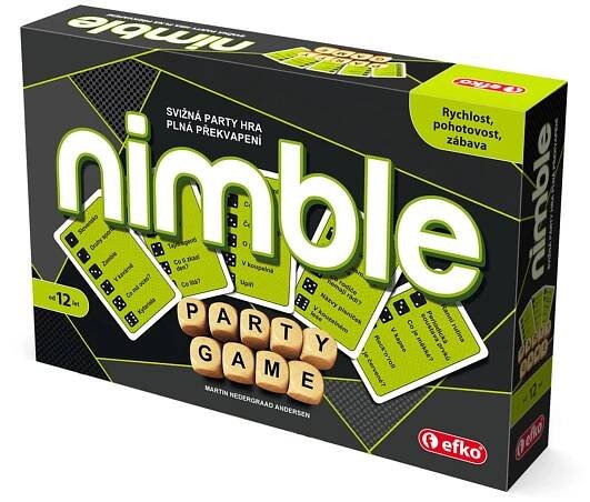 Soutěž o společenskou hru NIMBLE od společnosti EFKO