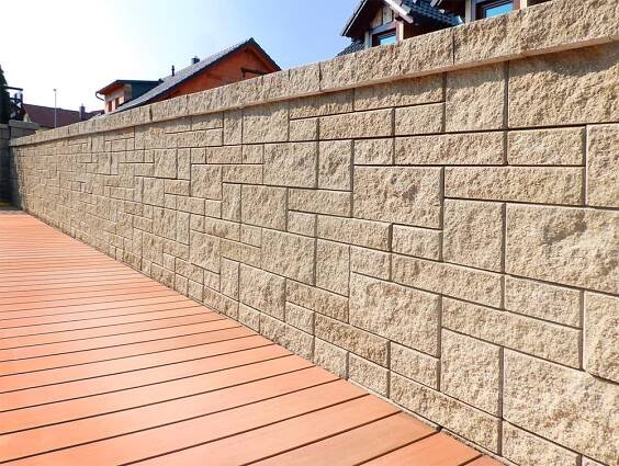 Plná dělící zeď šířka 200 mm | Stavoblock