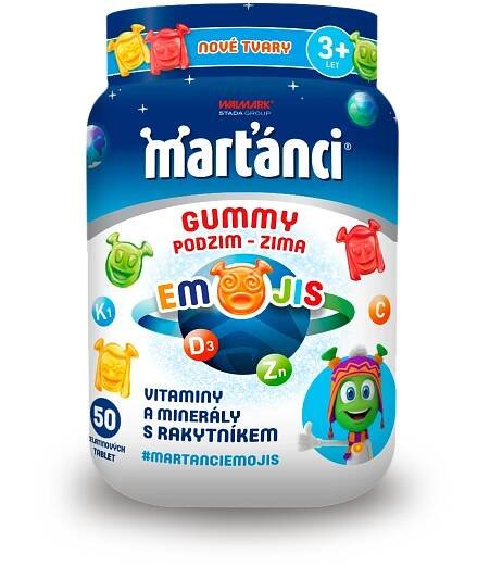 Marťánci Gummy PODZIM - ZIMA 50 ks