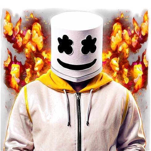 Marshmello Fan Art Png Wgi PNG