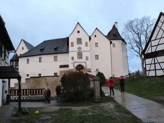 Na hradě Seeberg se mluvilo o historii Vánoc