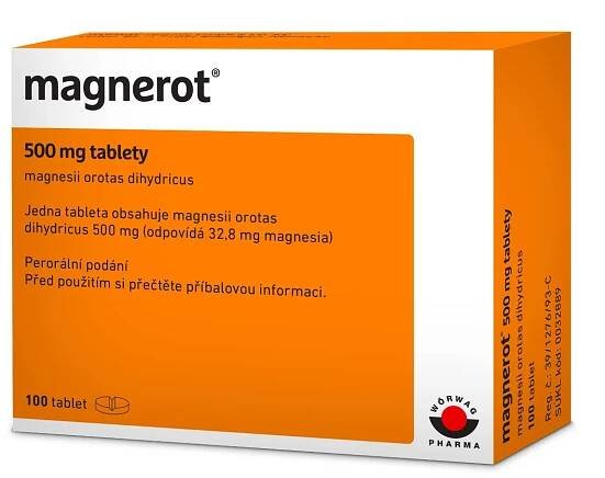 Magnerot 500 mg 100 tablet