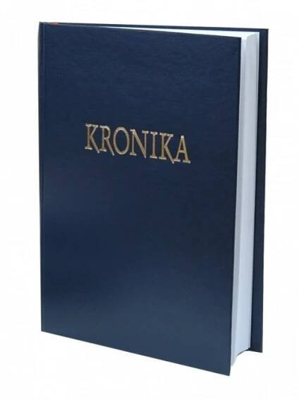 Kronika 100 listů - modrá