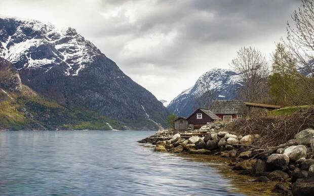 Chatky v Eidfjordu