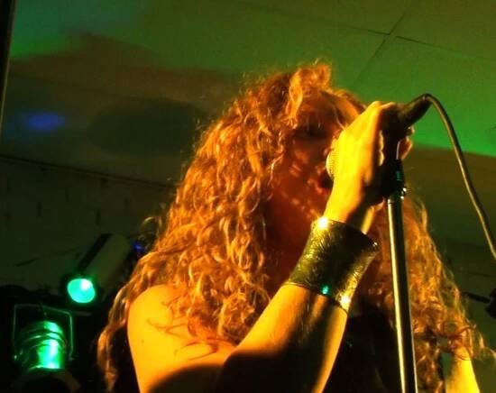 Natalie Brown with Progressive Rock Tribute Band Downing Grey at Putnam Den - #3