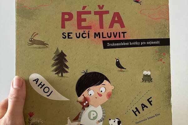 Péťa se učí mluvit