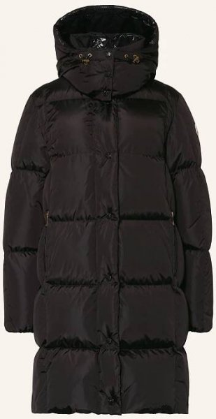 Dámský kabát Moncler Dámský Péřový Kabát Little, černá, 40