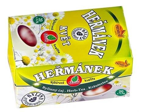 Heřmánkový čaj 30g(20×1,5g) Chamomillae matricaria flos plv.