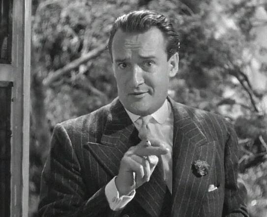 It’s Tom Conway’s brother George… Sanders played Gay ‘Laurence’ (his name was soon changed to Gay Lawrence) in four Falcon movies.