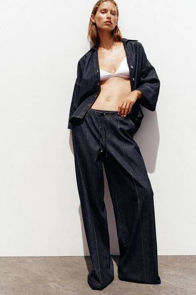 Z1975 Wide Sleeve Denim Shirt