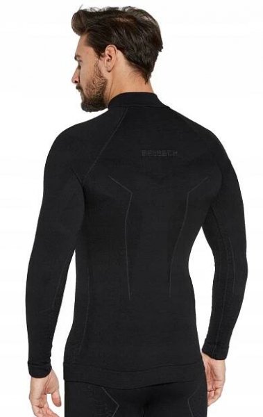 TERMOAKTIVNÍ SPODNÍ PRÁDLO PÁNSKÁ MERINO VLNA EXTREME WOOL TERMO TEPLÁ XL Barva černá