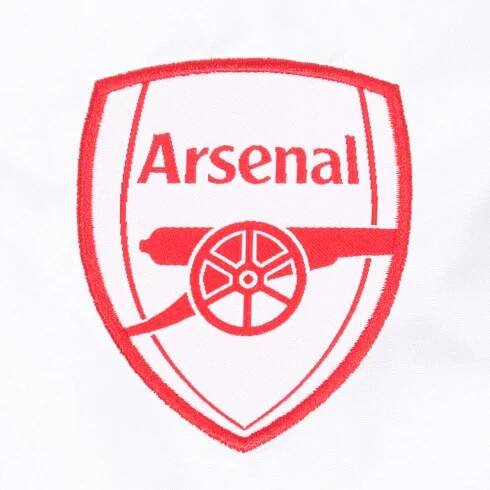 FC Arsenal pánská bunda s kapucí Shower red white - FAN-store.cz