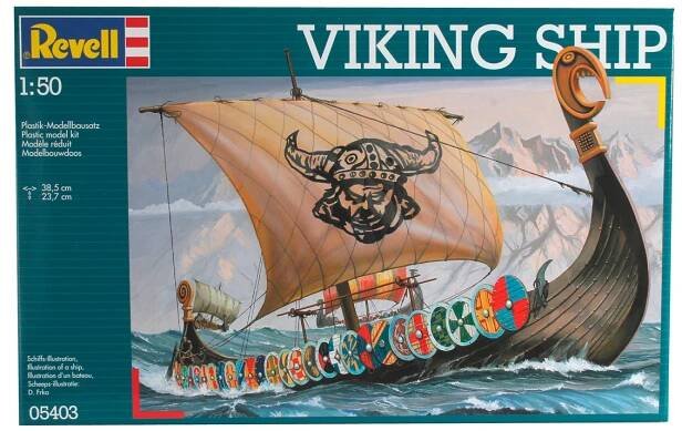 Viking Ship 1/50
