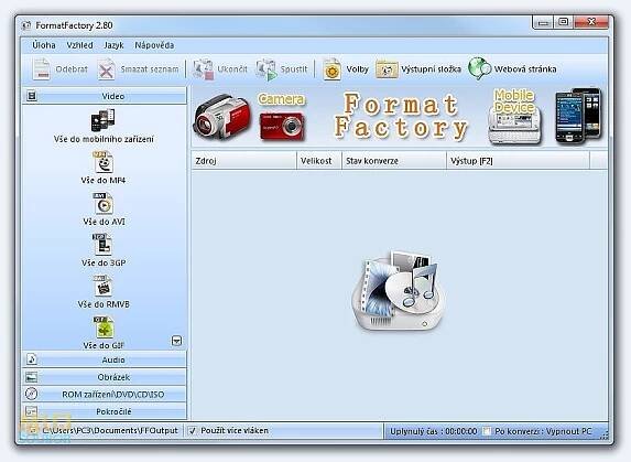 Format Factory - stiahnut.sk